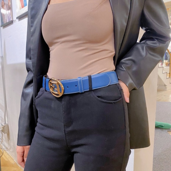 Fendi Leather Belt - Picture 1 of 10